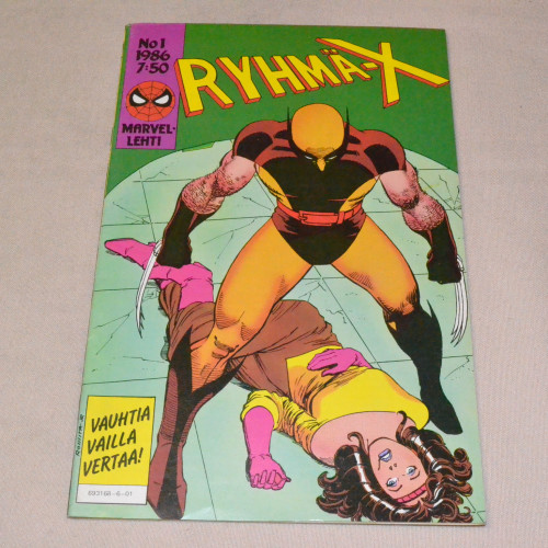 Ryhmä-X 01 - 1986